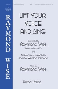 Lift Your Voice and Sing SATB choral sheet music cover Thumbnail